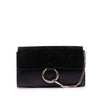 Chloé Calfskin and Suede Faye Clutch Secondhand