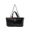 Chanel CC Quilted Glazed Calfskin Portobello Tote Secondhand