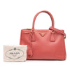 Prada Small Saffiano Lux Galleria Double Zip Satchel Secondhand