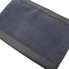 Balenciaga Canvas Navy Clip Clutch L Secondhand