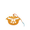 Hermès Leather Petit H Boat Bag Charm Secondhand