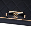 Chanel Quilted Calfskin Octagon CC Clasp Flap Secondhand