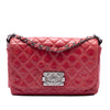 Chanel Quilted Glazed Calfskin Soft Boy Flap Secondhand