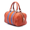 Gucci Small Calfskin Web Joy Boston Bag Secondhand
