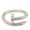 Cartier 18K White Gold Classic Juste un Clou Ring Secondhand