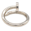 Cartier 18K White Gold Classic Juste un Clou Ring Secondhand