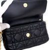 Dior Supple Calfskin Cannage Caro Pouch with Chain Secondhand