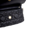 Dior Supple Calfskin Cannage Caro Pouch with Chain Secondhand