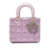 Dior Small Satin Cannage Swarovski Lady Dior Secondhand