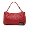 Chanel Quilted Caviar Expandable Zip Tote Secondhand