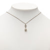Chanel CC Brass Strass Ball Pendant Necklace Secondhand