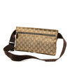Gucci GG Canvas Double Pocket Belt Bag Secondhand