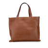 Gucci Leather Embossed Logo Tote Secondhand