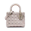 Dior Medium Metallic Lambskin Cannage Lady Dior Secondhand