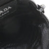 Prada Saffiano Trimmed Re Nylon Zip Double Buckle Messenger Bag Secondhand