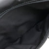 Prada Saffiano Trimmed Re Nylon Zip Double Buckle Messenger Bag Secondhand