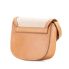 Saint Laurent Small Calfskin and Canvas Kaia Crossbody Secondhand
