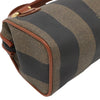 Fendi Mini Pequin Coated Canvas Convertible Boston Bag Secondhand