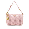 Miu Miu Nappa Matelasse Lux Charm Shoulder Bag Secondhand