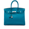 Hermès Clemence Birkin Retourne 35 Secondhand
