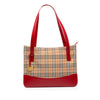Burberry Haymarket Check Canvas Tote Secondhand