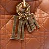 Dior Large Ultra Matte Calfskin Cannage Embossed Lady Dior Secondhand