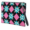Gucci Jumbo GG Canvas Geometric Print Clutch Secondhand
