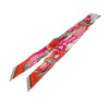 Hermès La Danse Pacifique Silk Twilly Scarf Secondhand