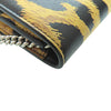 Balenciaga Leopard Printed Calfskin Continental Wallet on Chain Secondhand
