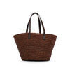 Saint Laurent Raffia Tote Secondhand