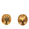 Chanel Gold Plated Mademoiselle Clip On Earrings Secondhand