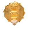 Chanel CC Gold Plated Faux Pearl Clip On Earrings Secondhand