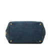 Prada Denim Canapa Logo Tote Secondhand