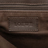 LOEWE Anagram Coated Canvas Flap Messenger Bag Secondhand