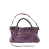 Balenciaga Lambskin Motocross Classic First Satchel Secondhand