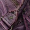 Balenciaga Lambskin Motocross Classic First Satchel Secondhand