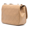 Chanel Small Stitched Calfskin Covered CC Flap Secondhand