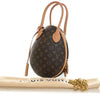 Louis Vuitton Monogram and Calfskin Egg Bag Secondhand