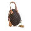 Louis Vuitton Monogram and Calfskin Egg Bag Secondhand