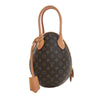 Louis Vuitton Monogram and Calfskin Egg Bag Secondhand