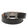 Hermès Togo and Box Calf H Strie Reversible Belt Secondhand
