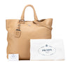 Prada Vitello Daino Open Convertible Tote Secondhand