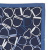 Hermès A Vos Etriers Pocket Square Silk Scarf 45 Secondhand