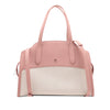Loro Piana Canvas and Grained Calfskin Sesia Satchel Secondhand