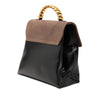 LOEWE Bicolor Leather Velazquez Twist Top Handle Bag Secondhand