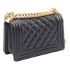 Chanel Small Quilted Caviar Boy Flap Secondhand