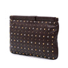 Secondhand Miu Miu Leather Studded Frame Clutch