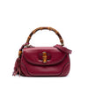Gucci Medium Calfskin New Bamboo Satchel Secondhand