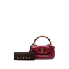 Gucci Medium Calfskin New Bamboo Satchel Secondhand