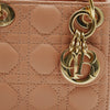 Secondhand Dior Pink Micro Lady Dior Shoulder Bag